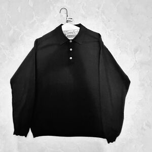 Tommy Bahama Classic Black Silk Polo Seeater